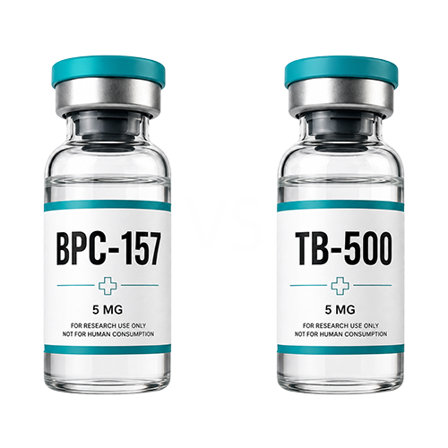 Ilustrație comparativă BPC-157 vs TB-500