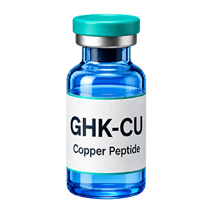 Ilustrație GHK-Cu peptidă de cupru